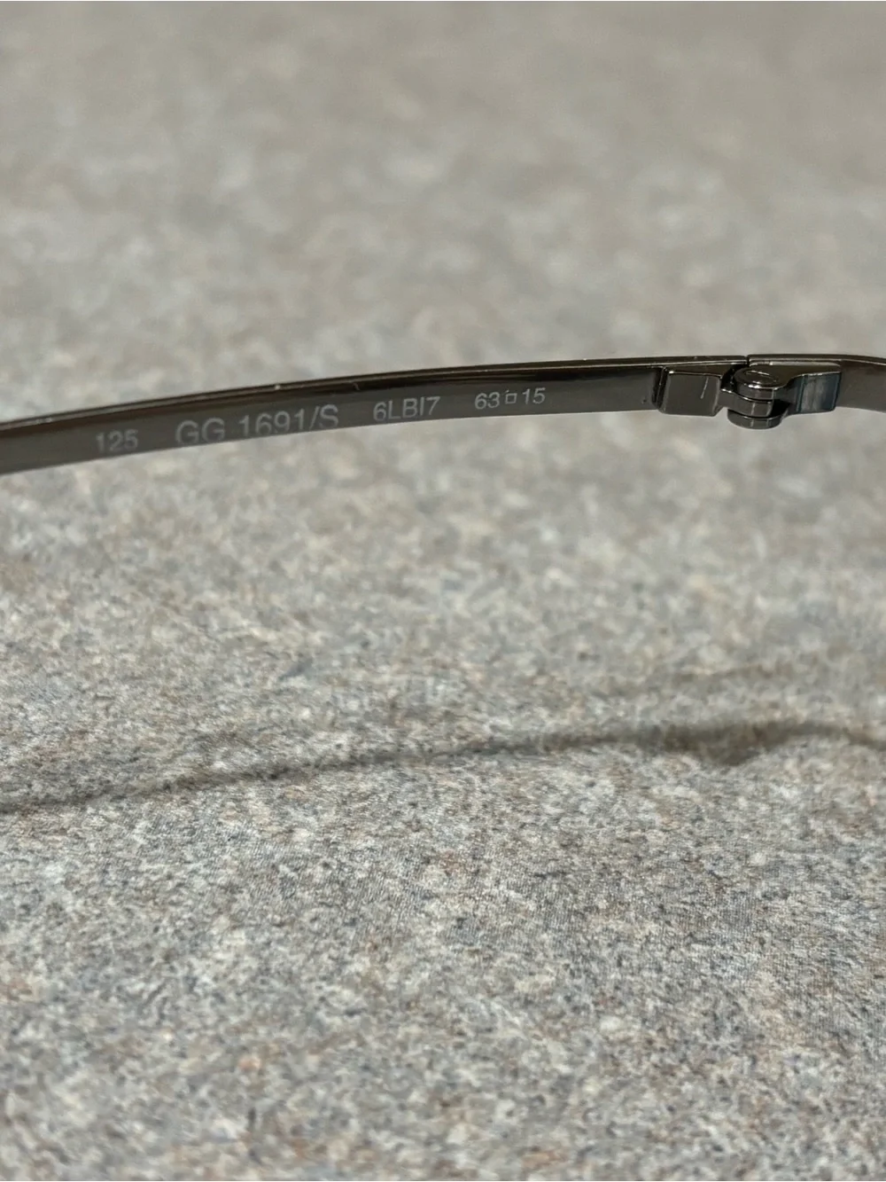 Gucci Y2K vintage blue sunglasses